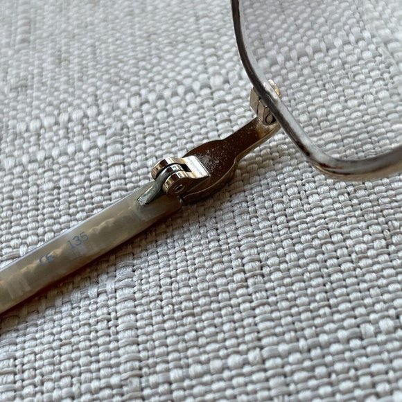 Coach Women Eyeglasses Frame KARLA 202 SAND 53[]18 135 Gold Tone Glasses - Picture 8 of 12